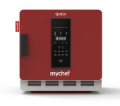 Высокоскоростная конвекционная печь с прошивкой воздухом (impingement) с электронной панелью, с каталитическим фильтром Distform Mychef QUICK 1 (QE11FR1D)