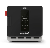 Высокоскоростная конвекционная печь с прошивкой воздухом (impingement) с электронной панелью, с каталитическим фильтром Distform Mychef QUICK 1 (QE11FN1D)