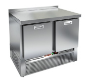 Стол холодильный c 2 выдвижными секциями и столешницей из нержавеющей стали 70*100*85 см Hicold GNE 11/TN BOX