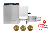 Макарон производства машина Kocateq OMJ 3 with cutter c тестомесом на 3.3 кг, 3 фильеры в комплекте и ножом автоподрезки