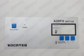 Накладка панели управления Kocateq A20FH label