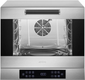 Конвектомат Smeg ALFA 43 XE1HDS электрический 4 ур 43,5*32 см, с увлажнением, электронная панель, с регулировкой скорости