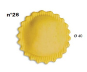 Блок формования равиоли Ø 40 мм для насадки Multipasta (совместима с P Nuova, P6, P12) Imperia and La Monferrina (Ravioli mould 26)