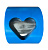 Барабан формующий Kocateq Heart 110 mm mold для котлет в форме сердца 110 мм для формователя котлет HF2100CE