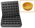 Форма для 30 круглых тарталеток Ø 45 мм для тарталетницы DHTartmatic Kocateq DH Tartmatic Plate 38 