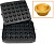 Форма для 30 круглых тарталеток Ø 41 мм для тарталетницы DHTartmatic Kocateq DH Tartmatic Plate 11 