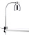 Лампа тепловая Scholl 24000 TS (B0061) с ИК нагревом, настольная на струбцине, цвет хром