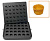 Форма для 30 круглых тарталеток Ø 35 мм для тарталетницы DHTartmatic Kocateq DH Tartmatic Plate 32 