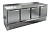 Стол морозильный гастронормированный 70*197*85 см c 4 дверьми Hicold GNE 1111/BT