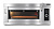 Печь статическая Kocateq EBO 64x2 ST1 SM 1-камерная с подом 72*90 см с парогенератором (подключение к воде), электронная панель со скроллером