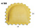 Насадка для равиоли 36*42 мм для Multipasta Imperia and La Monferrina (Ravioli mould 38)