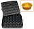 Форма для 30 круглых тарталеток Ø 49 мм для тарталетницы DHTartmatic Kocateq DH Tartmatic Plate 12 