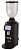 Кофемолка OROMO CG 74 Matt Black с бункером для зерна 1 кг, жернова Ø74 мм, счетчик порций, с черным матовым корпусом, работа по времени