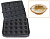 Форма для 20 круглых тарталеток Ø 55 мм для тарталетницы DHTartmatic Kocateq DH Tartmatic Plate 45 